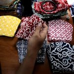 masker batik untuk tampilan stylish