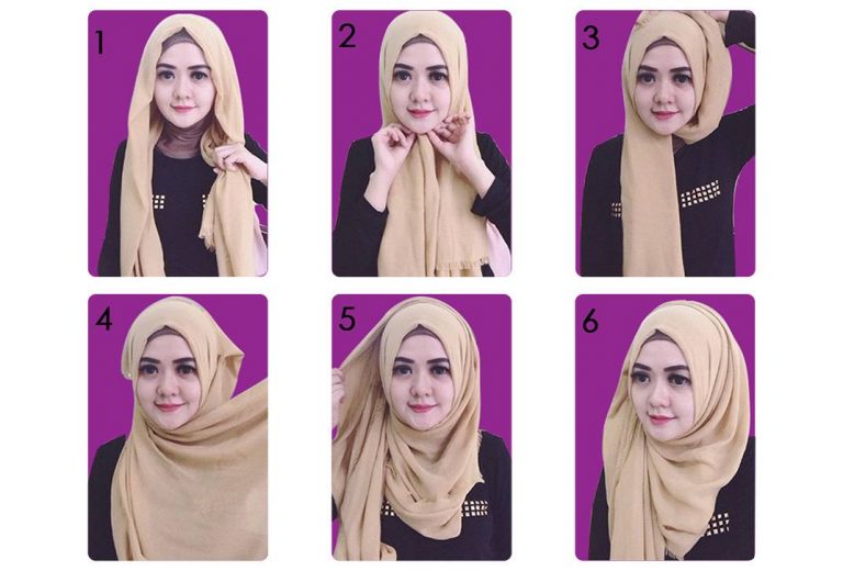 tutorial wajah bulat 4